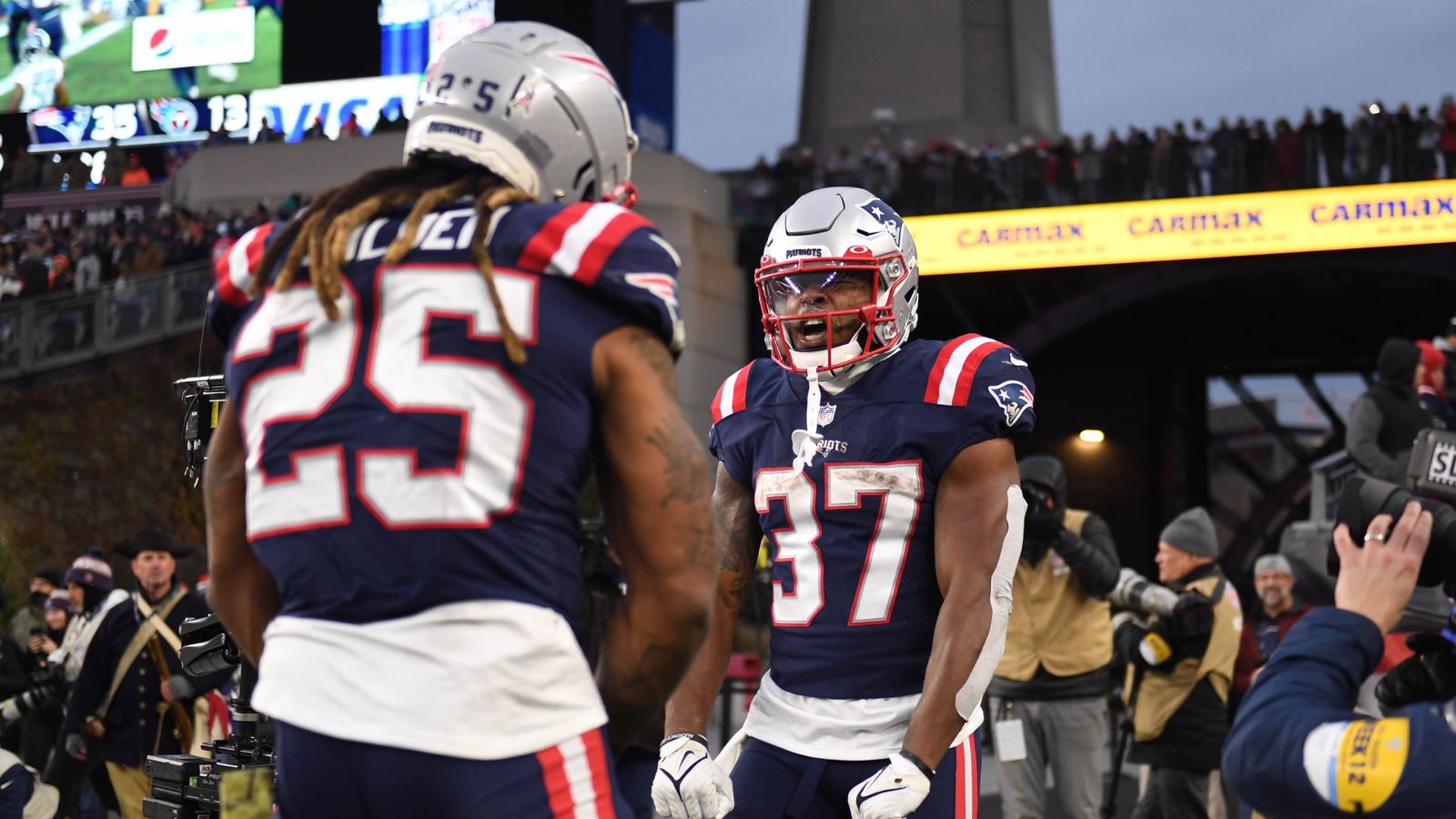 Patriots eyeing top seed