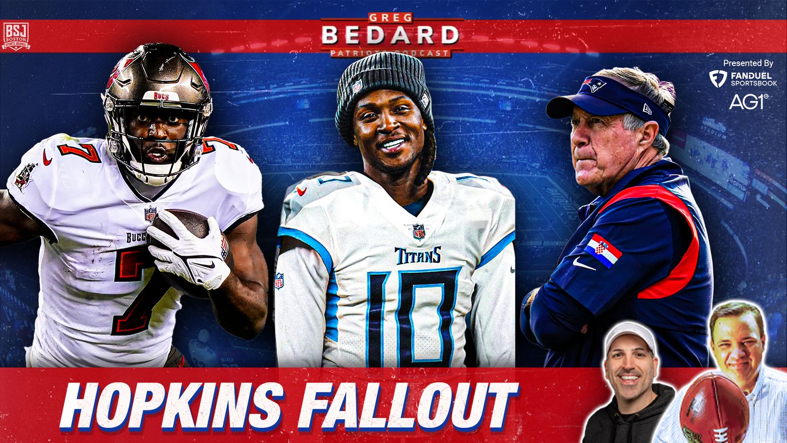 FDsportsbook @drink_AG1 Podcast & Video: Bedard Patriots Pod