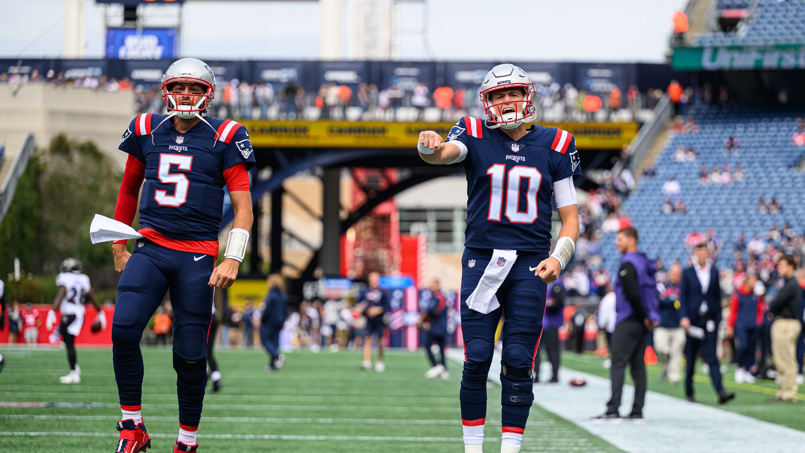 Patriots: Putting it all on the line