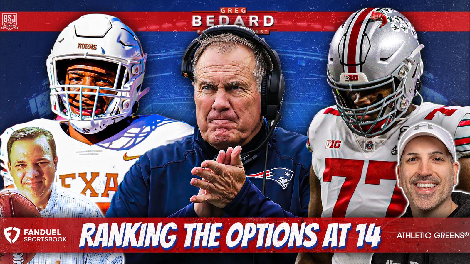 athleticgreens Podcast & Video: Bedard Patriots Pod - On Mac