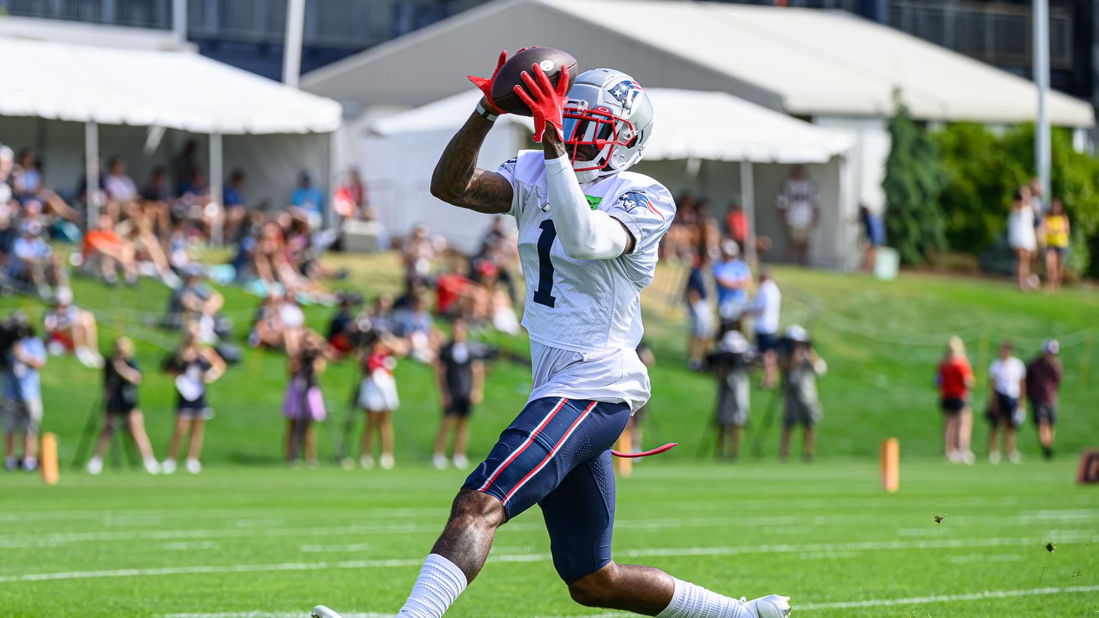 Punches thrown in massive fight at Patriots–Panthers practice