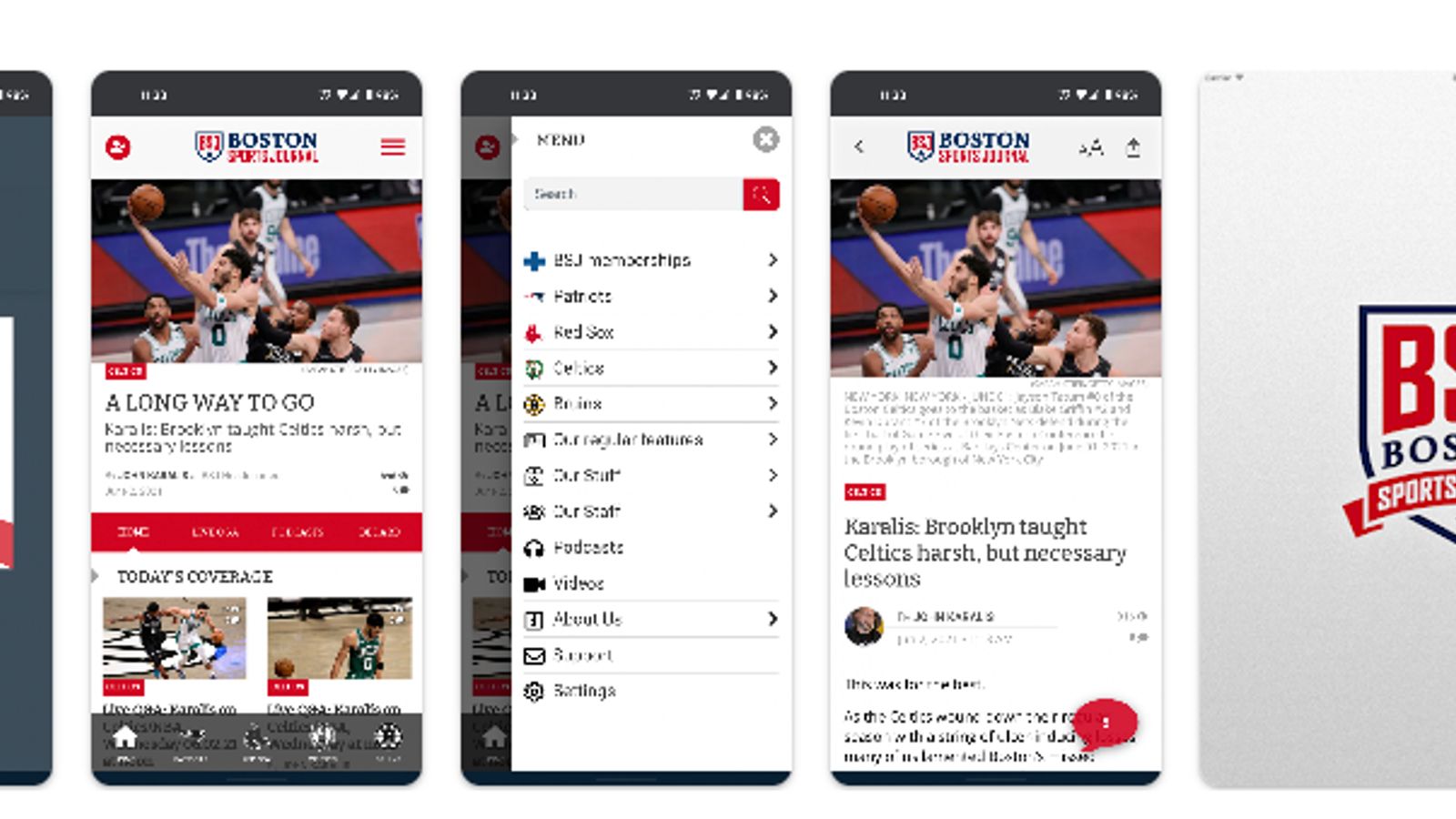 The BSJ app is back for Android phones in the Google Play Store taken at BSJ Headquarters (Site News)