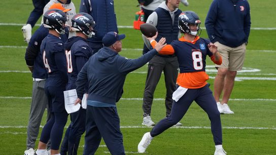 Bedard: Does he have a chance? The lowdown on Broncos QB Jarrett Stidham, plus Landry out taken at Gillette Stadium (Patriots). Photo by (Adam Richins for BSJ)
