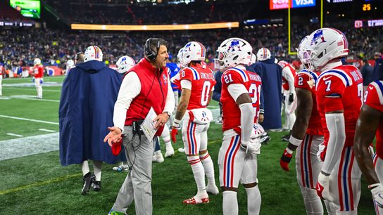 Podcast: Bedard reacts to Patriots' 10th-straight win, Drake Maye's MVP candidacy with CLNS and 98.5 The SportsHub taken at Gillette Stadium (Patriots). Photo by (Adam Richins for BSJ)