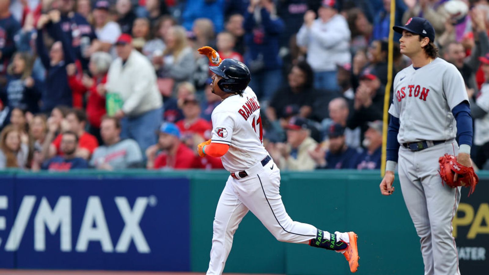 Red Sox beat Guardians to end five-game losing streak