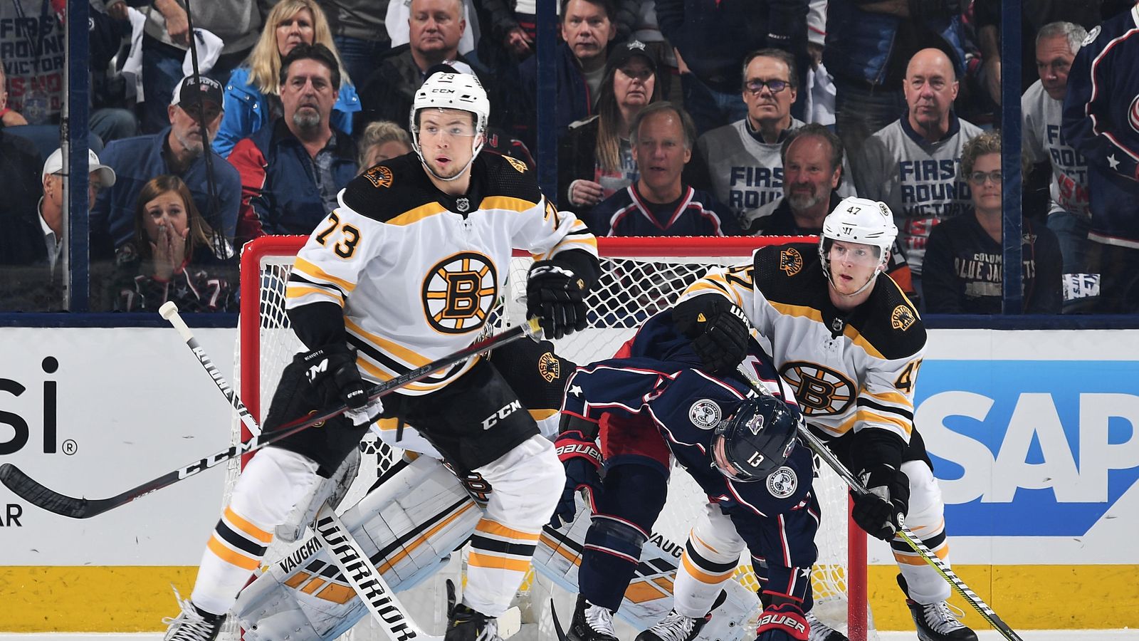 FINAL Blue Jackets 3 Bruins 0 Rask injured as B s falter in