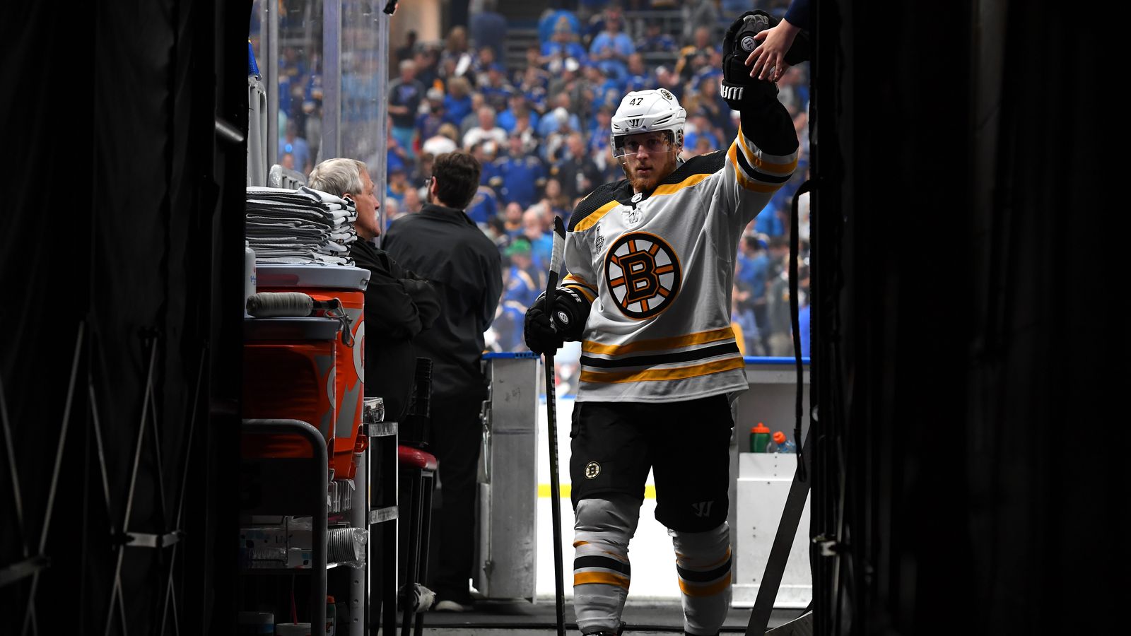 Bruins hope big 3 intact for Game 2 of Stanley Cup finals