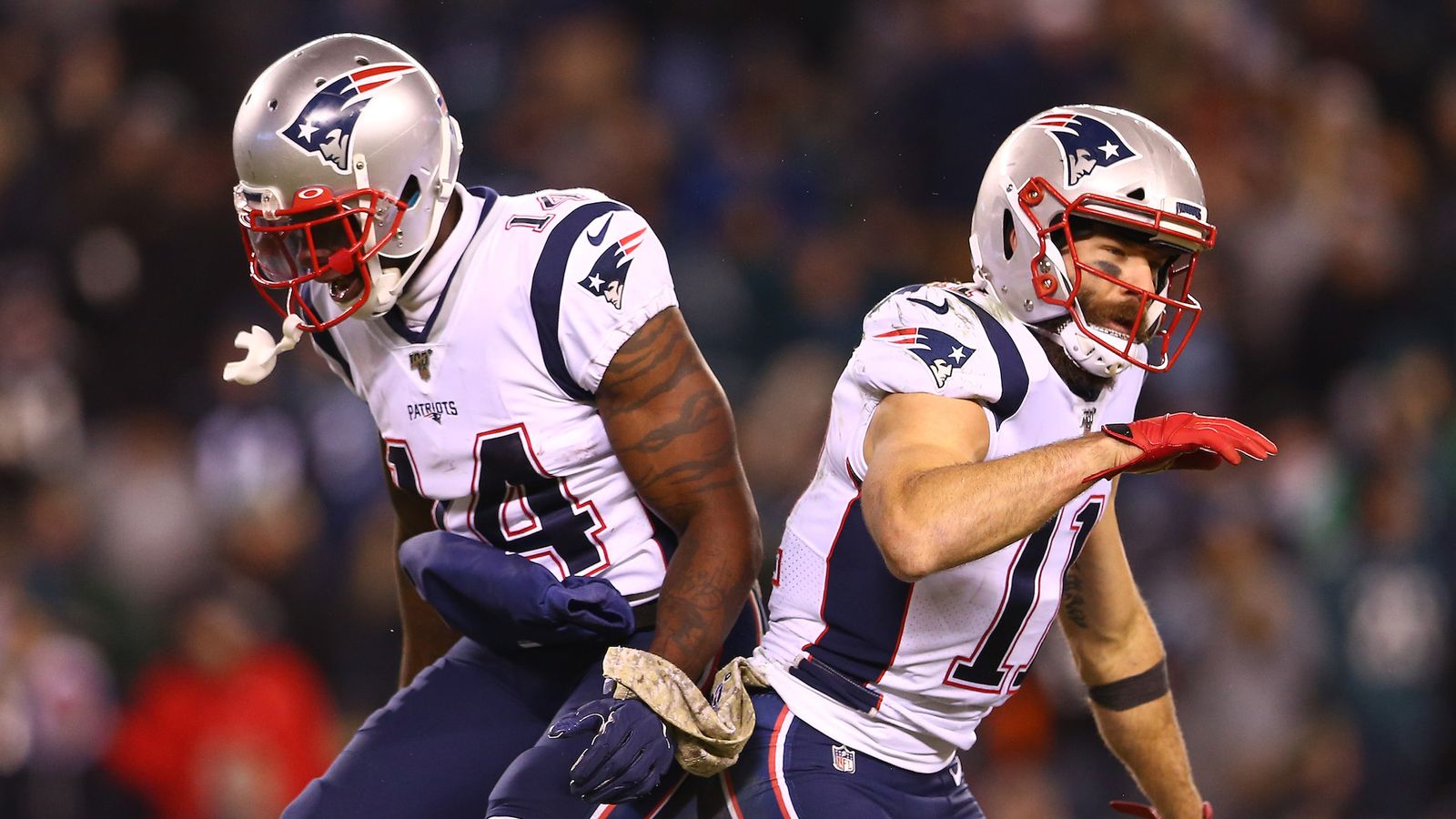 Edelman's TD leads Patriots over Eagles