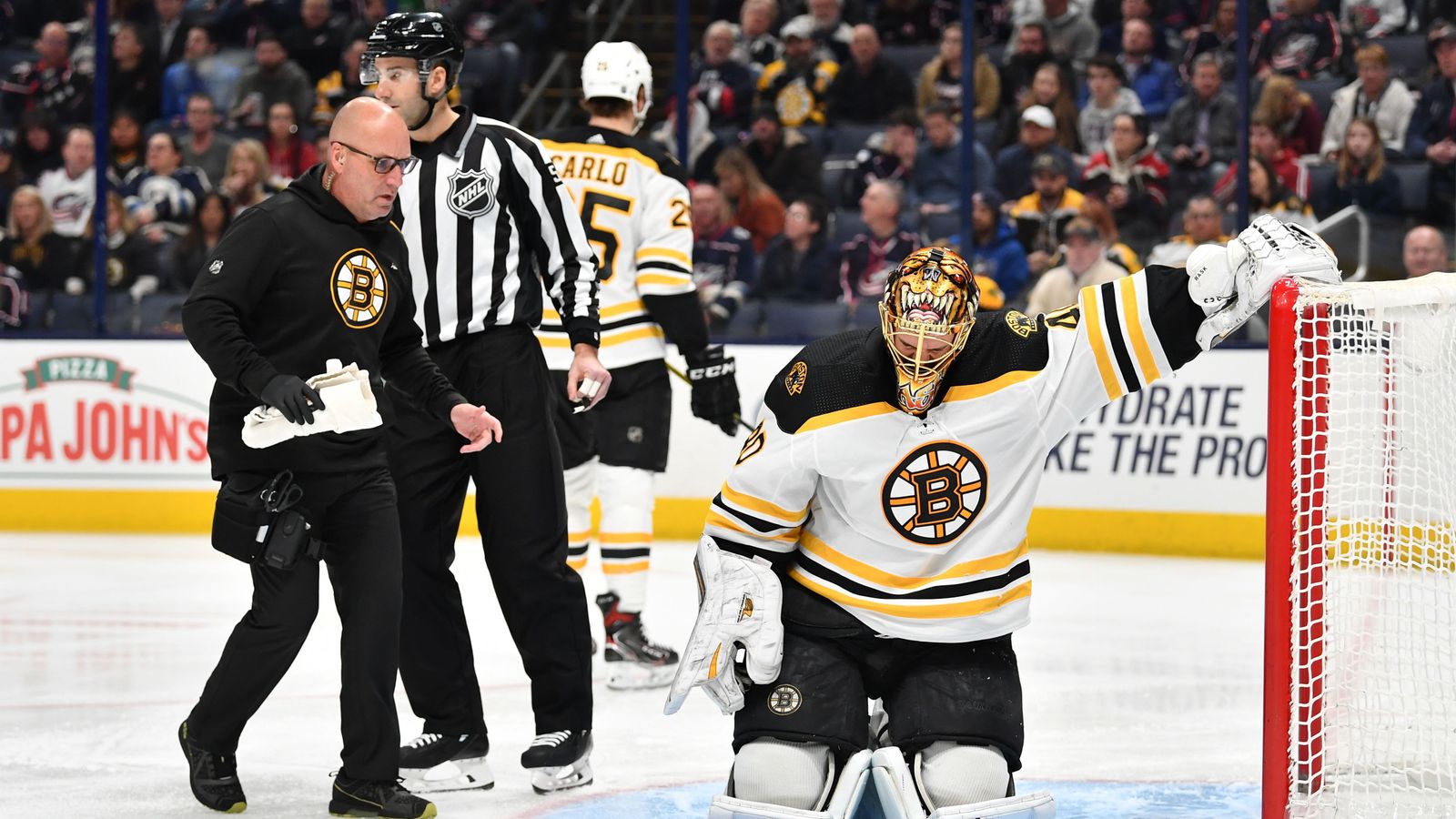 BSJ Game Report: Blue Jackets 3, Bruins 0 - Rask Injured As B’s Fail To ...