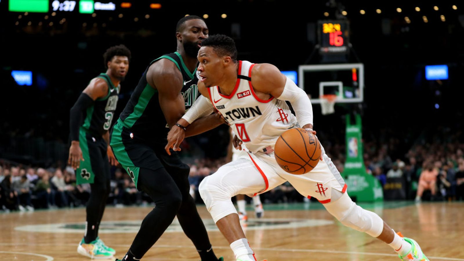 BSJ Game Report: Rockets 111, Celtics 110 - C's Offense Stalls In ...