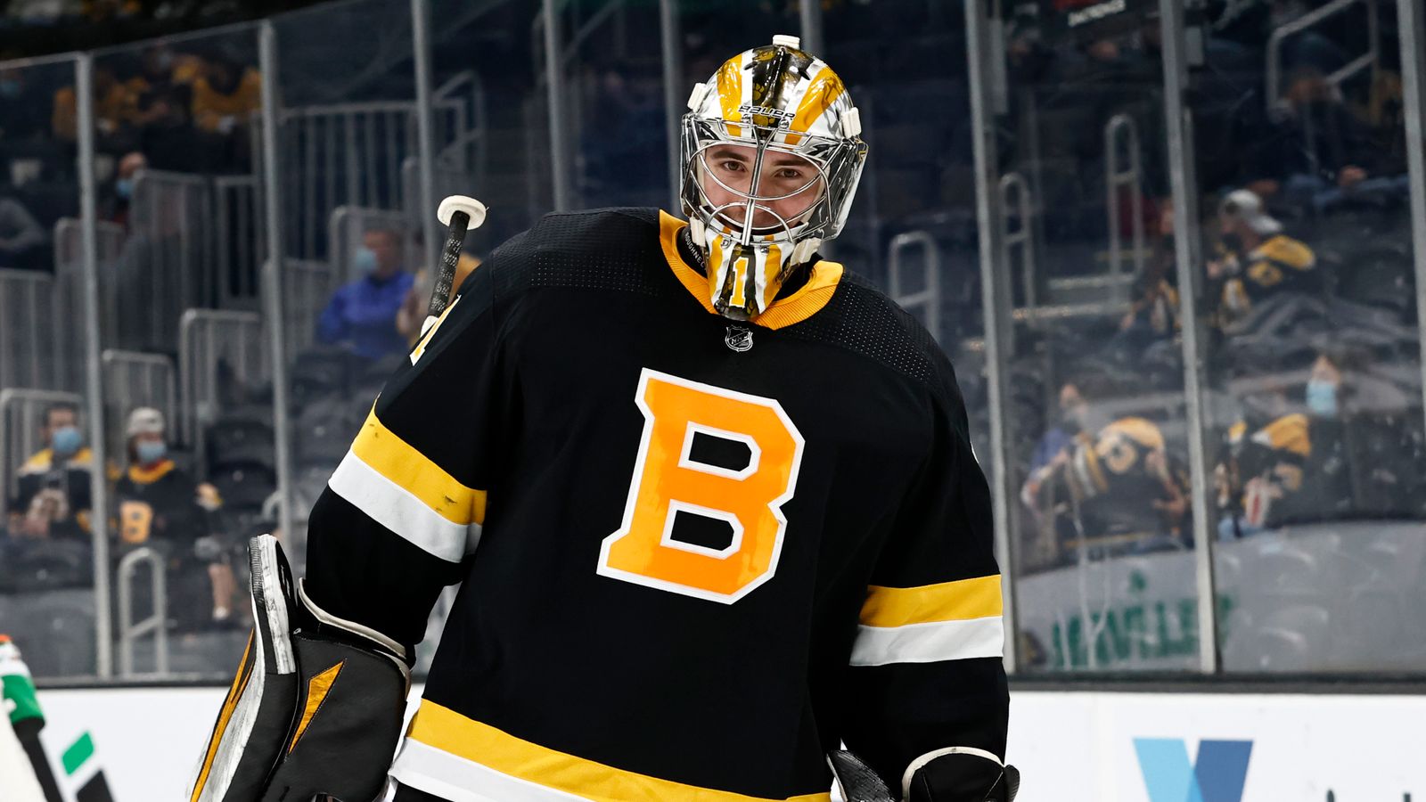 Bruins notebook: Former UMaine goalie Jeremy Swayman will get his chance –  just not yet