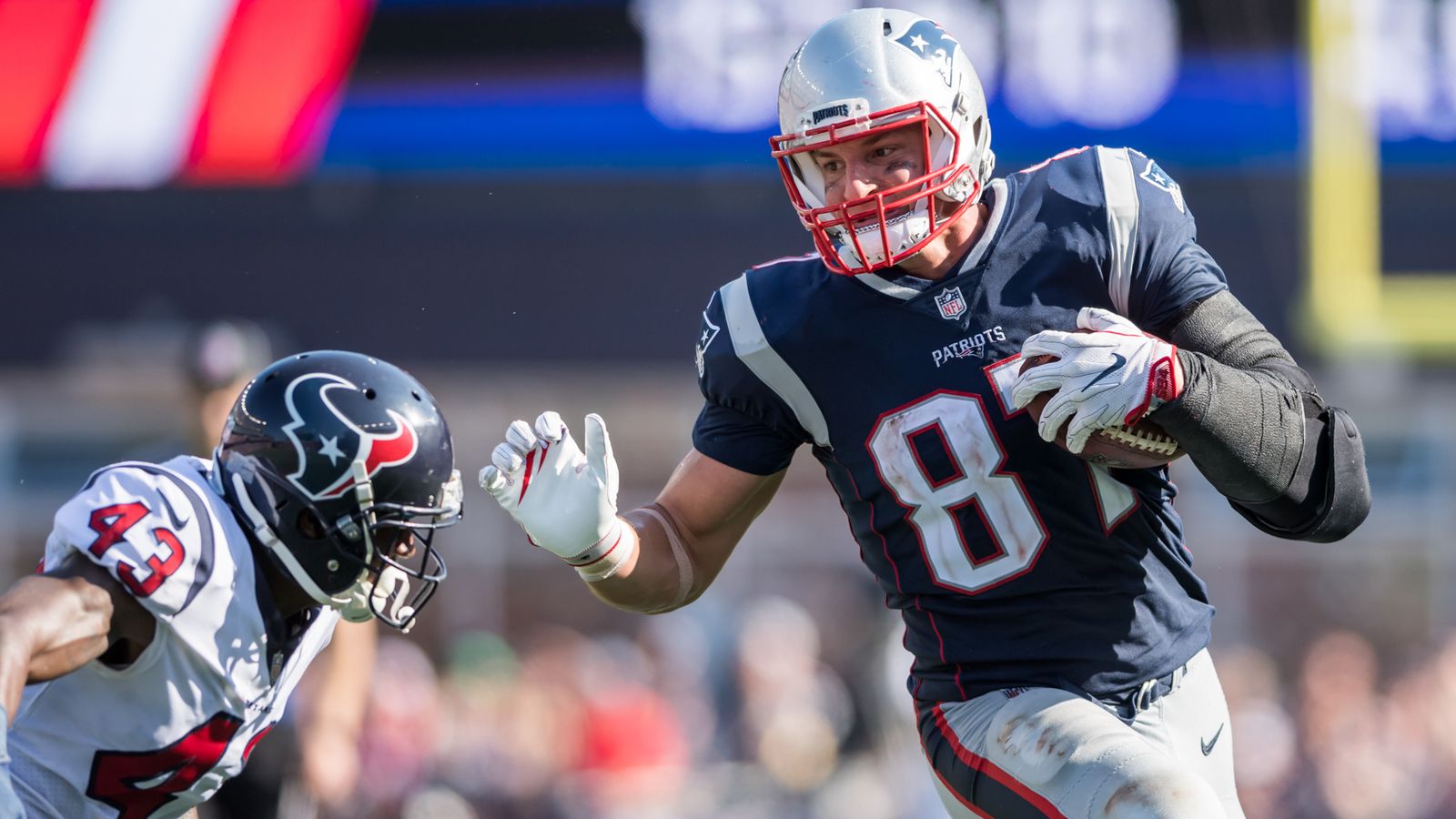 Bill Belichick made an appearance at Rob Gronkowski's Super Bowl