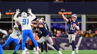 Giardi: NFL Notebook - A deep dive on Patriots/Texans; plus, coaching carousel is out of control taken at BSJ Headquarters (Patriots). Photo by (Adam Richins for BSJ)