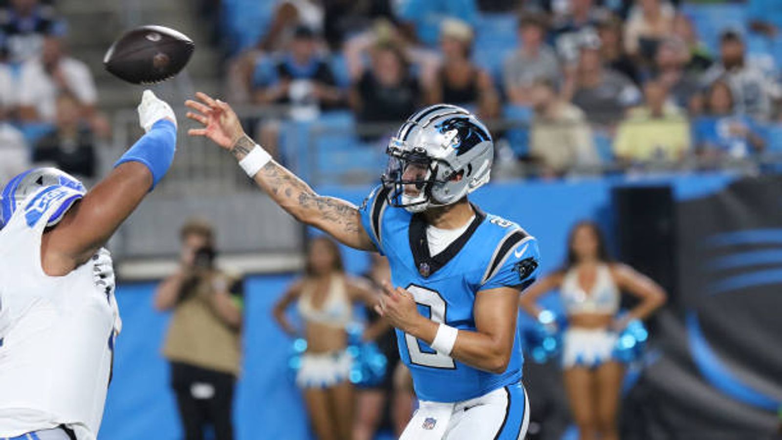 QB Matt Corral claimed by Patriots after Panthers release