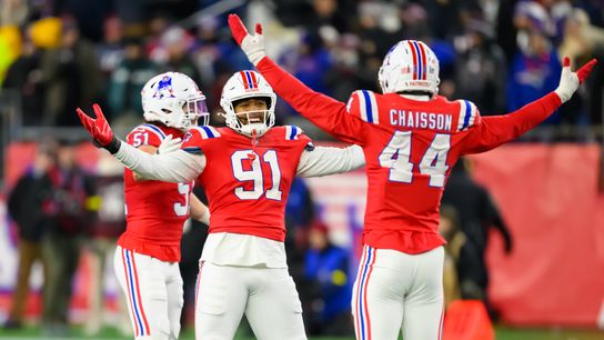 Giardi: For the first time in a long time, the Patriots have a chance at a hat and t-shrt taken at Gillette Stadium. Photo by (Adam Richins for BSJ)