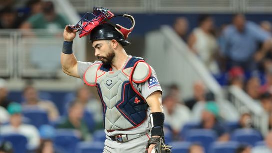 Red Sox’ hot streak hits a wall in sloppy shutout loss to Marlins taken at BSJ Headquarters (Red Sox). Photo by Sam Navarro-Imagn Images