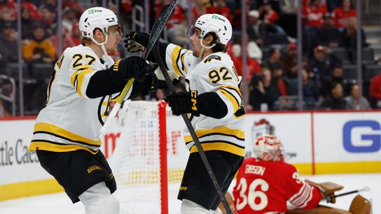 Final: Bruins 4, Red Wings 2 - Swayman saves 41 shots, Bruins score three goals in third period taken at BSJ Headquarters (Top Bruins)