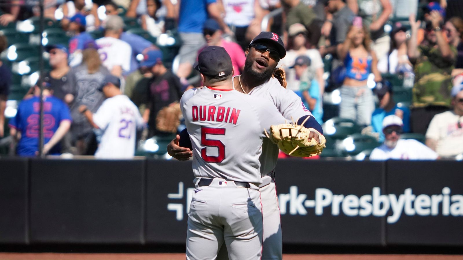 Final: Red Sox 3, Mets 2 (F/10) - Red Sox win ninth consecutive game in extra-inning comeback taken at BSJ Headquarters (Top Red Sox). Photo by (Yannick Peterhans / USA TODAY NETWORK via Imagn Images)