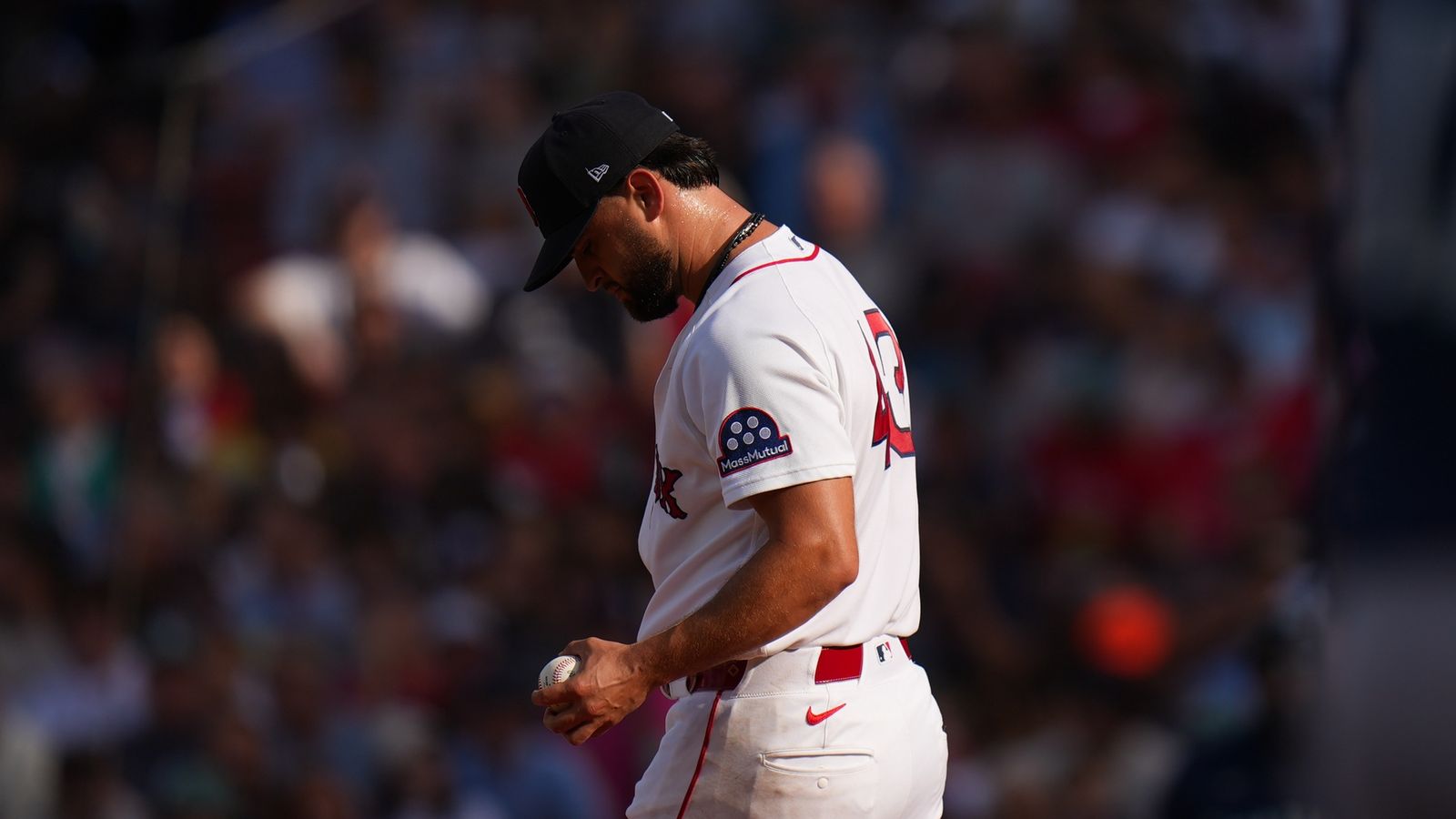 Final: Red Sox 3, Mariners 8 - Sandoval and Bello both allow four runs in loss taken at BSJ Headquarters (Red Sox). Photo by (David Butler II-Imagn Images)